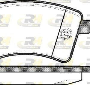 ROADHOUSE 21351.00 plaquettes de frein