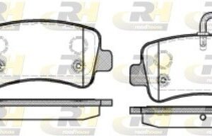 ROADHOUSE 21439.01 plaquettes de frein