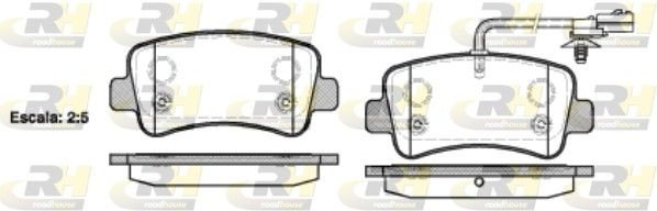 ROADHOUSE 21439.01 plaquettes de frein