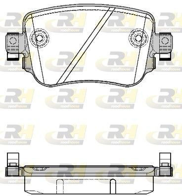 ROADHOUSE 21549.08 plaquettes de frein