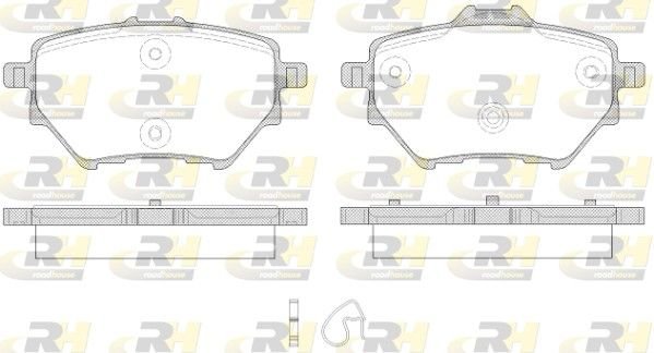 ROADHOUSE 21562.00 plaquettes de frein