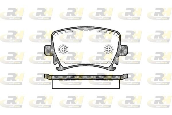 ROADHOUSE 21031.00 plaquettes de frein
