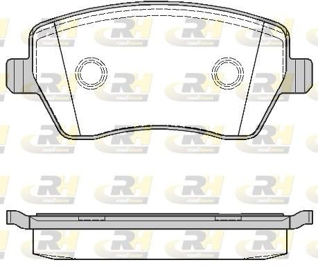 ROADHOUSE 2987.00 plaquettes de frein