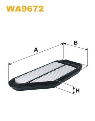 WIX WA9672 Filtre a air