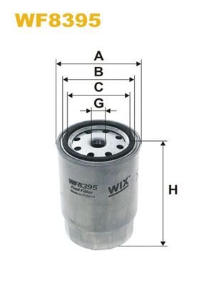 WIX WF8395 Filtre a gasoil