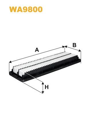 WIX WA9800 Filtre a air