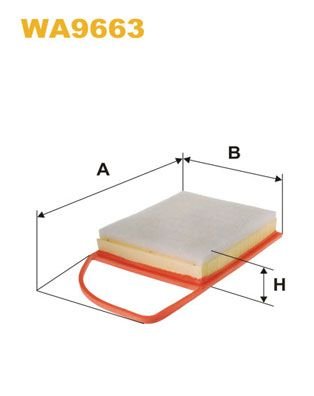 WIX WA9663 Filtre a air