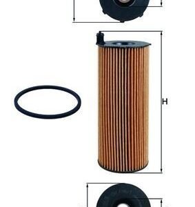 MAHLE OX196/1D Filtre a huile