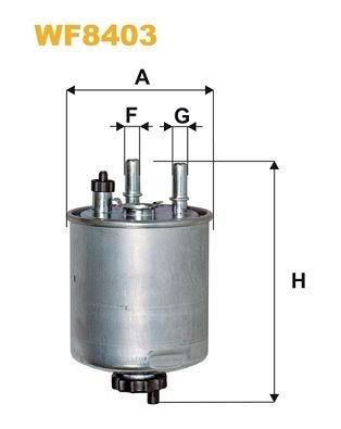 WIX WF8403 Filtre a gasoil