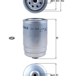 MAHLE KC605D Filtre a gasoil