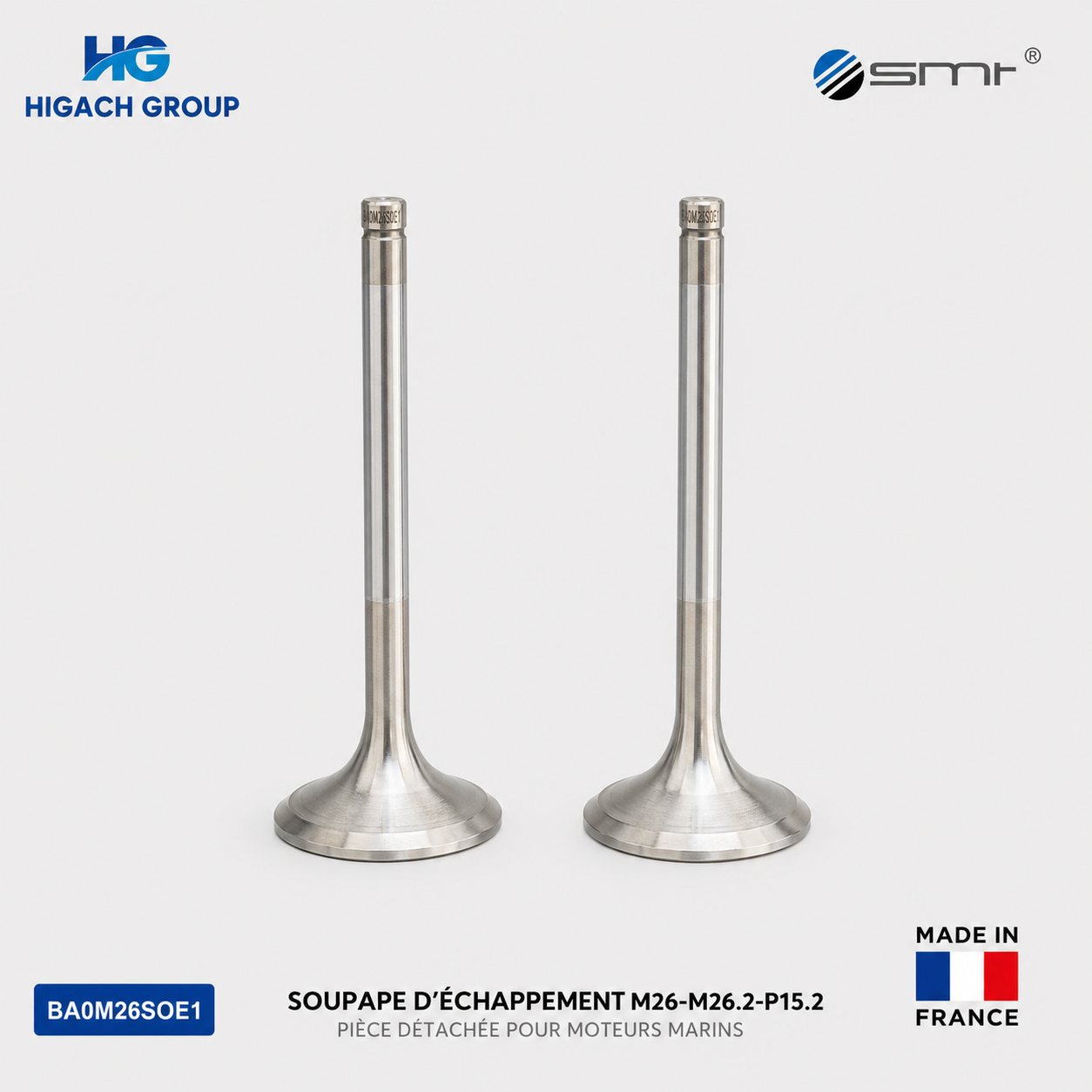 SOUPAPE ECHAPPEMENT M26-M26.2-P15.2 – Image 2